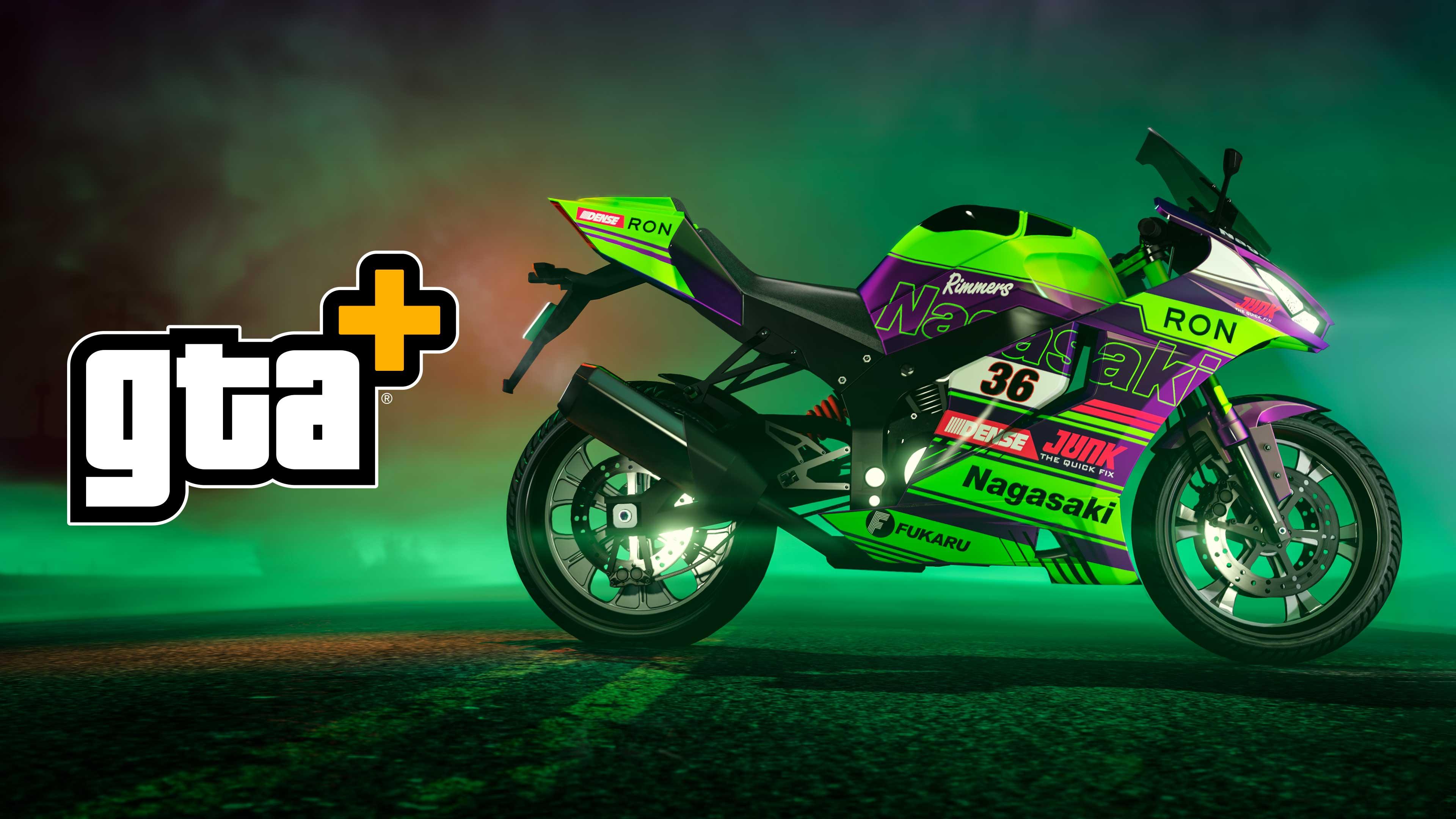 Free Nagasaki Shinobi Motorcycle Free Nagasaki Shinobi Motorcycle in GTA Online