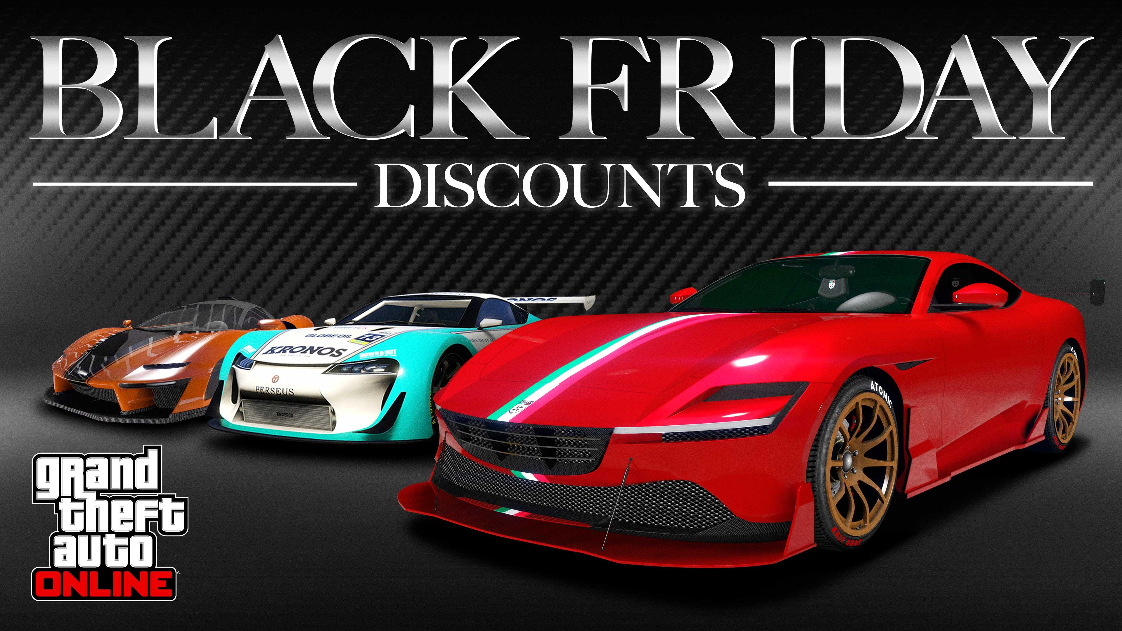 Black Friday Discounts Black Friday Discounts in GTA Online