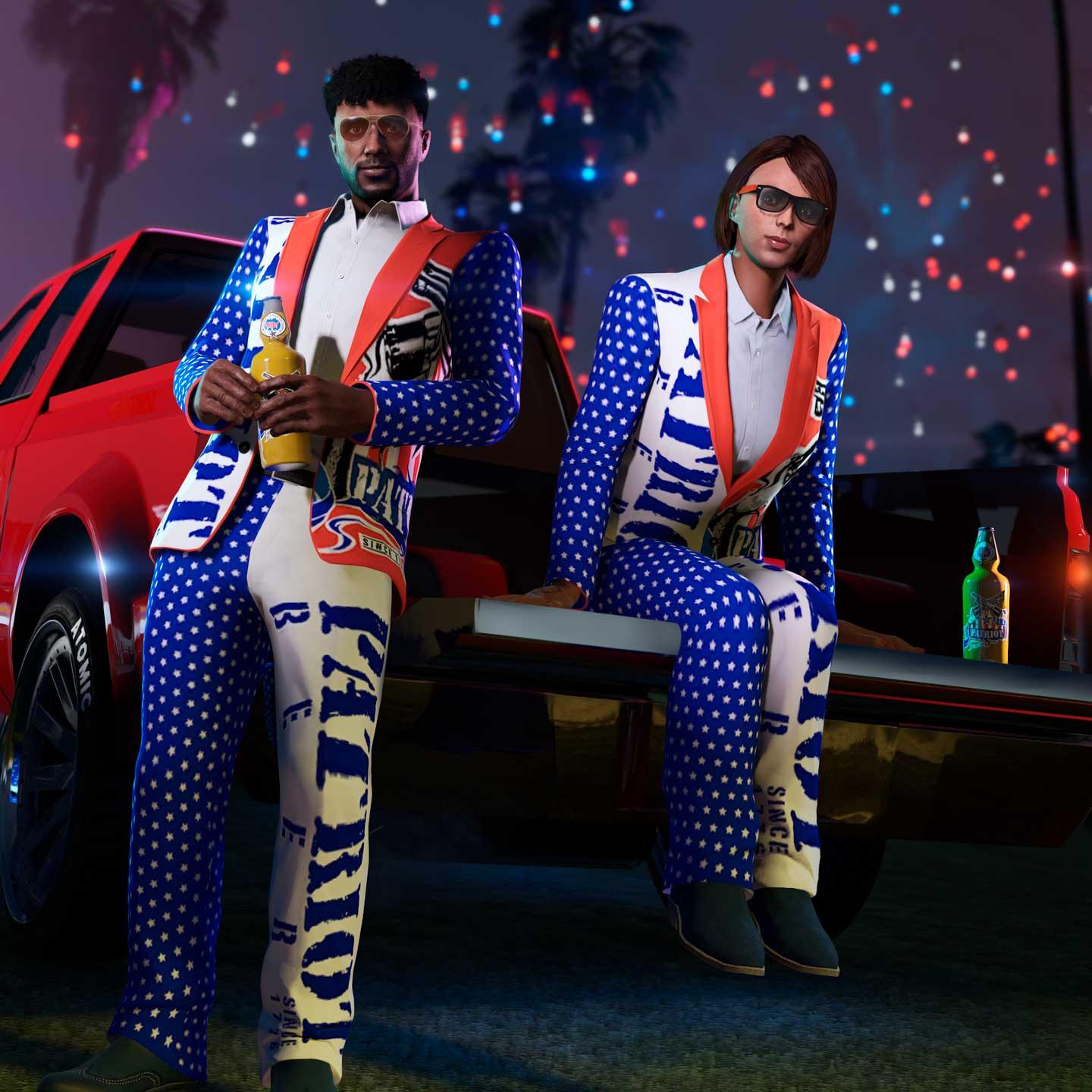 Independence Day Jacket and Pants gta plus membership