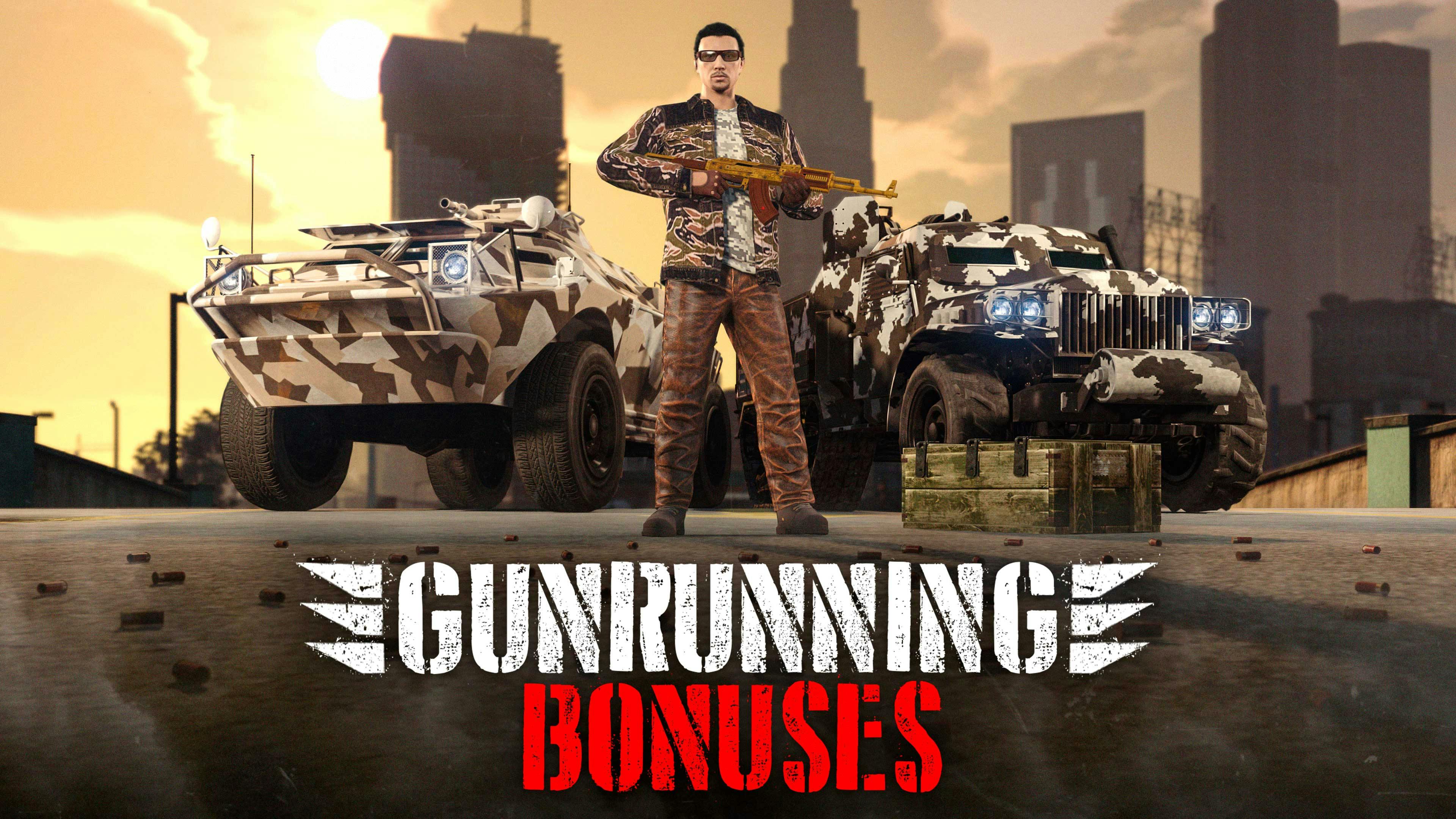 Gunrunning Bonuses in GTA Online