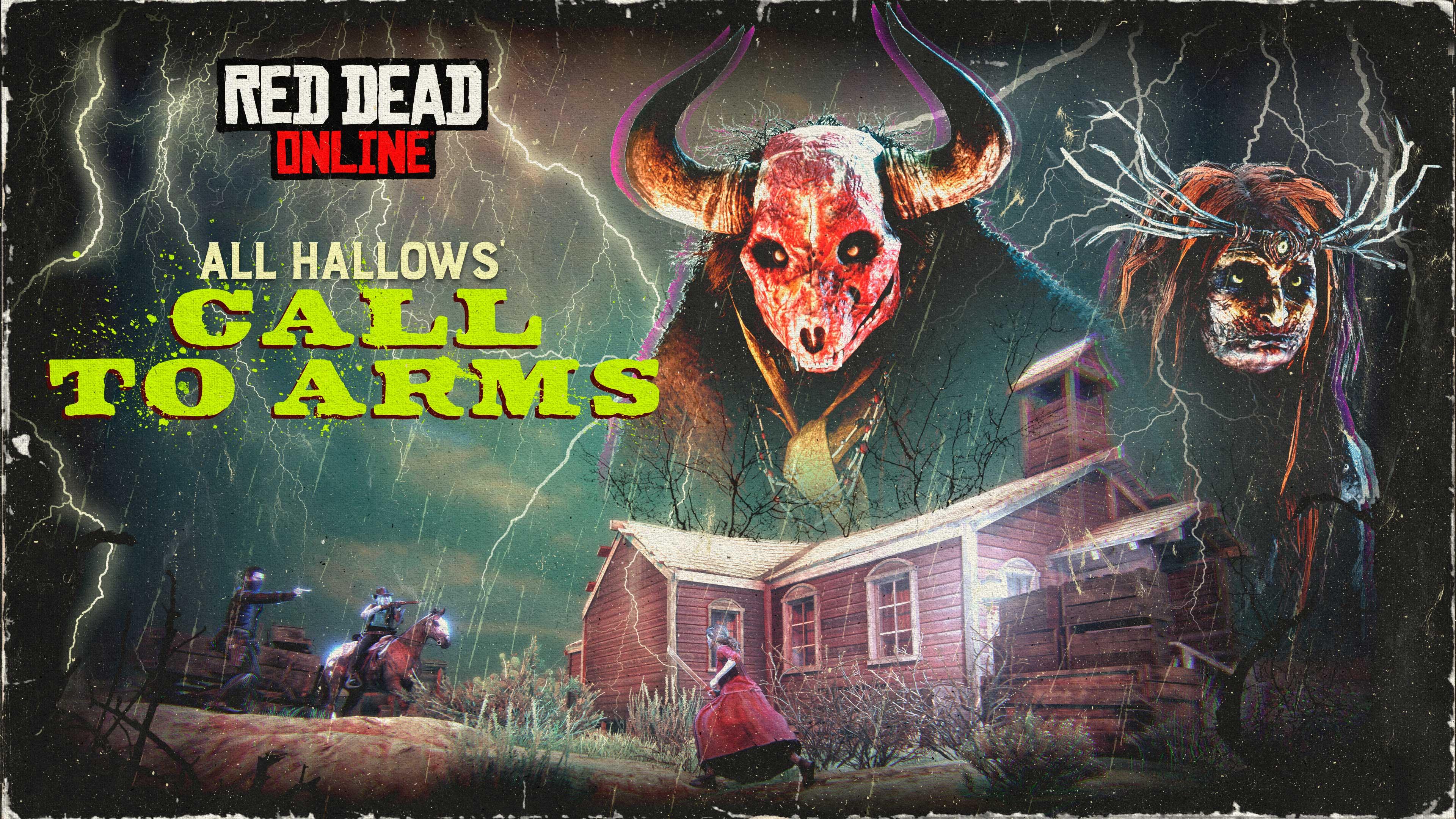 Double Rewards on All Hallows’ Call to Arms Hallows’ Call to Arms in Red Dead Online